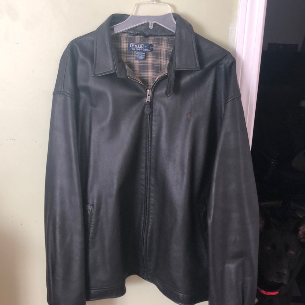 Ralph Lauren men’s leather jacket